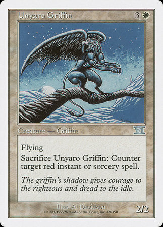 Unyaro Griffin [Classic Sixth Edition] | Magic Magpie