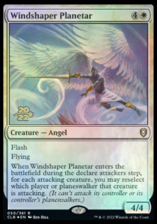 Windshaper Planetar [Commander Legends: Battle for Baldur's Gate Prerelease Promos] | Magic Magpie