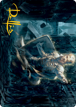 Dennick, Pious Apparition Art Card (Gold-Stamped Signature) [Innistrad: Midnight Hunt Art Series] | Magic Magpie