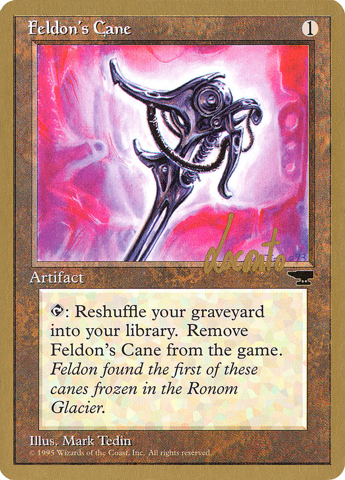 Feldon's Cane (Michael Loconto) [Pro Tour Collector Set] | Magic Magpie