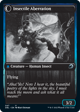 Delver of Secrets // Insectile Aberration [Innistrad: Double Feature] | Magic Magpie