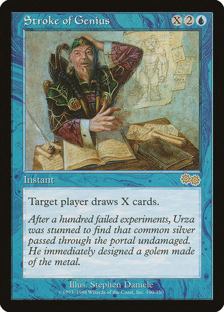 Stroke of Genius [Urza's Saga] | Magic Magpie