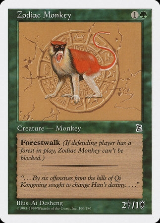 Zodiac Monkey [Portal Three Kingdoms] | Magic Magpie
