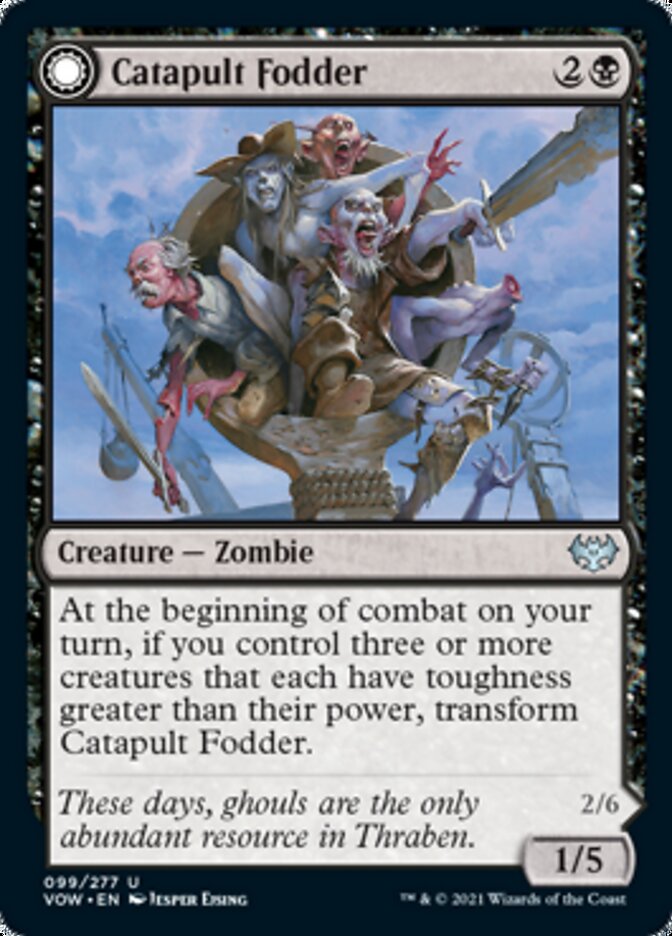 Catapult Fodder // Catapult Captain [Innistrad: Crimson Vow] | Magic Magpie