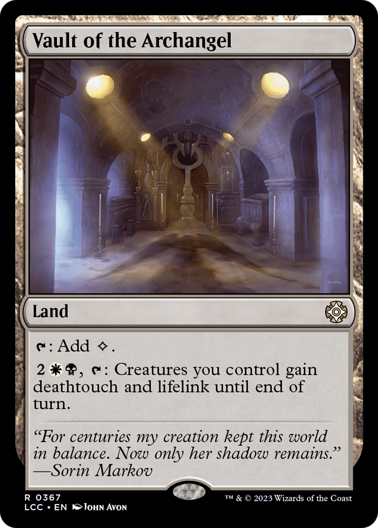 Vault of the Archangel [The Lost Caverns of Ixalan Commander] | Magic Magpie