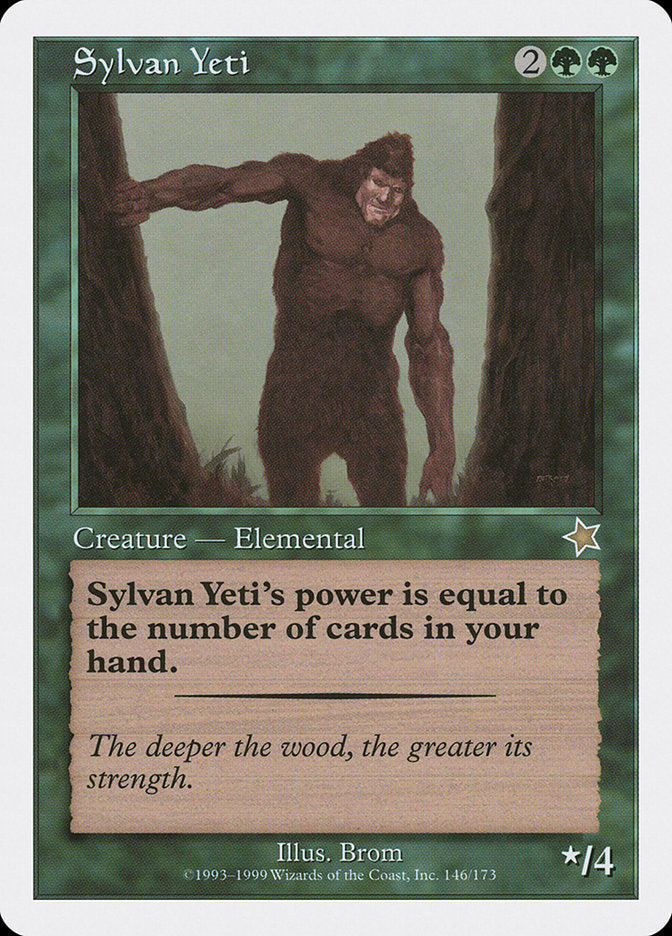 Sylvan Yeti [Starter 1999] | Magic Magpie