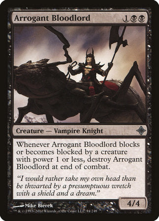 Arrogant Bloodlord [Rise of the Eldrazi] | Magic Magpie