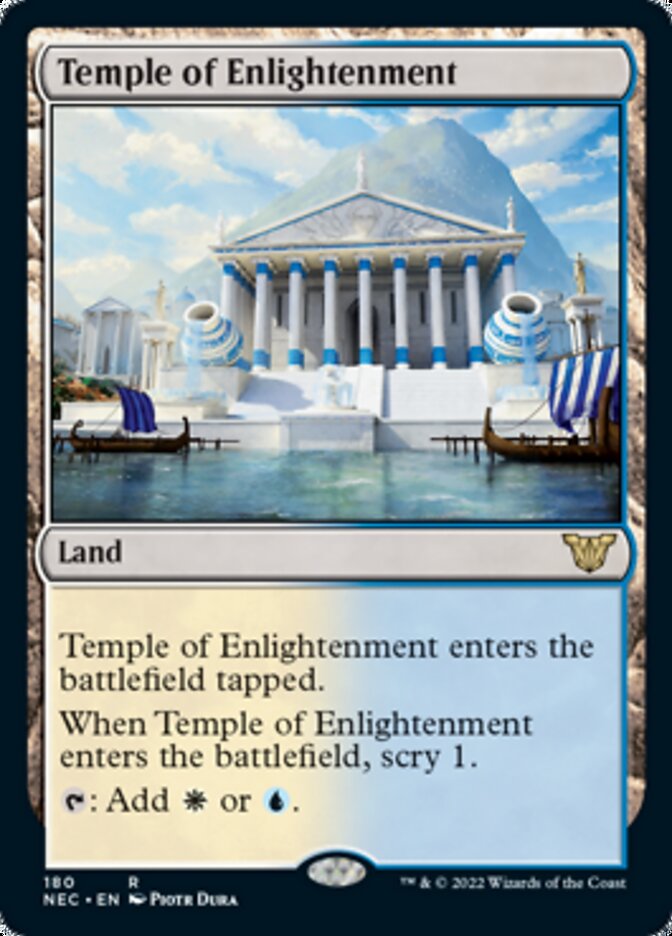 Temple of Enlightenment [Kamigawa: Neon Dynasty Commander] | Magic Magpie