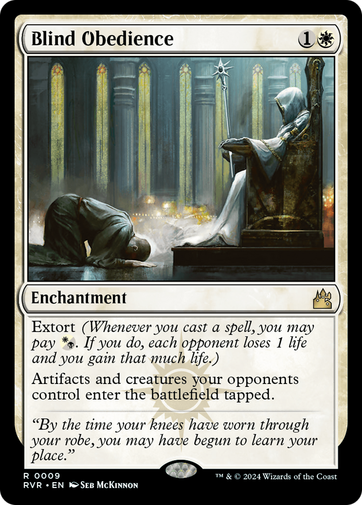 Blind Obedience [Ravnica Remastered] | Magic Magpie