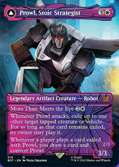 Prowl, Stoic Strategist // Prowl, Pursuit Vehicle (Shattered Glass) [Universes Beyond: Transformers] | Magic Magpie