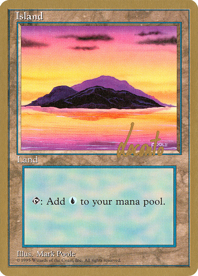 Island (ml368) (Michael Loconto) [Pro Tour Collector Set] | Magic Magpie