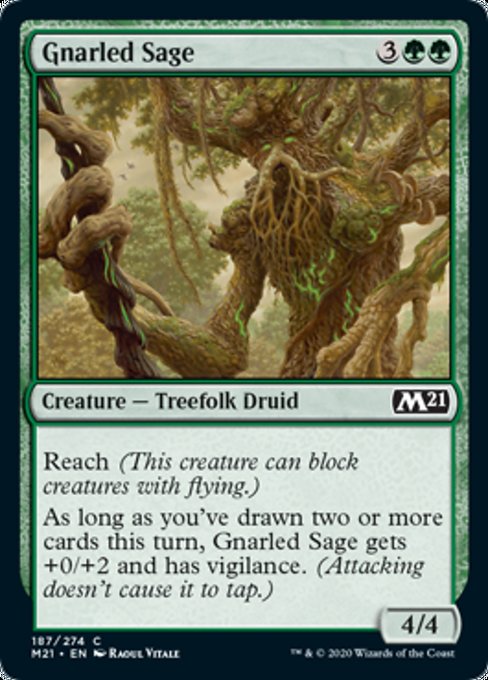 Gnarled Sage [Core Set 2021] | Magic Magpie