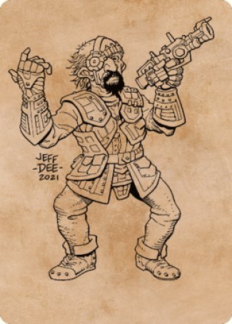 Jan Jansen, Chaos Crafter Art Card [Commander Legends: Battle for Baldur's Gate Art Series] | Magic Magpie