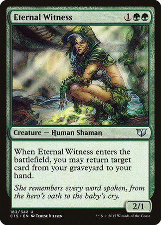 Eternal Witness [Commander 2015] | Magic Magpie