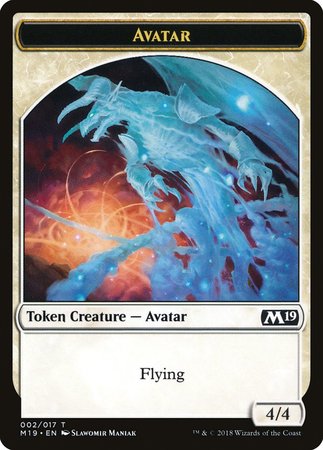 Avatar Token [Core Set 2019 Tokens] | Magic Magpie