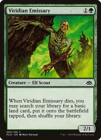 Viridian Emissary [Planechase Anthology] | Magic Magpie