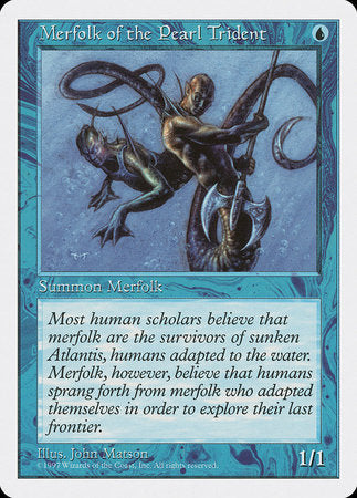 Merfolk of the Pearl Trident [Fifth Edition] | Magic Magpie
