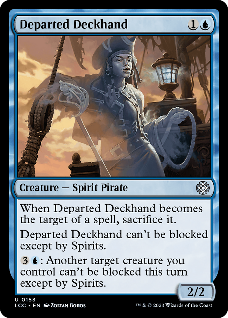 Departed Deckhand [The Lost Caverns of Ixalan Commander] | Magic Magpie