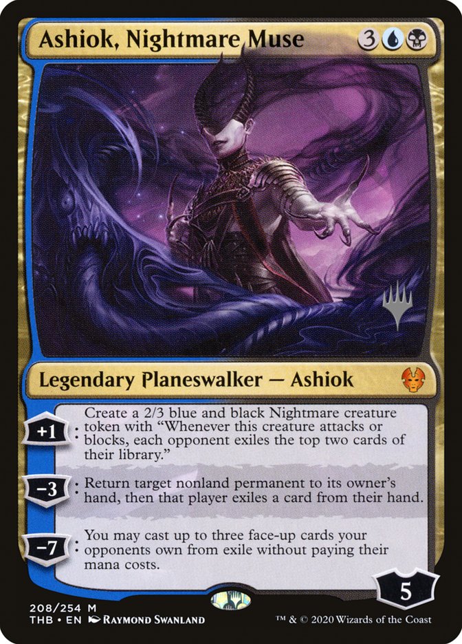 Ashiok, Nightmare Muse (Promo Pack) [Theros Beyond Death Promos] | Magic Magpie