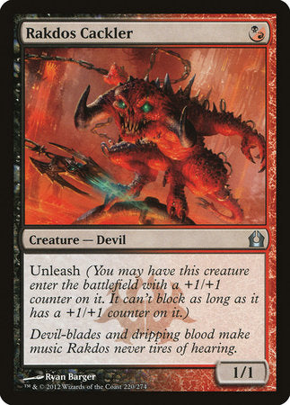 Rakdos Cackler [Return to Ravnica] | Magic Magpie