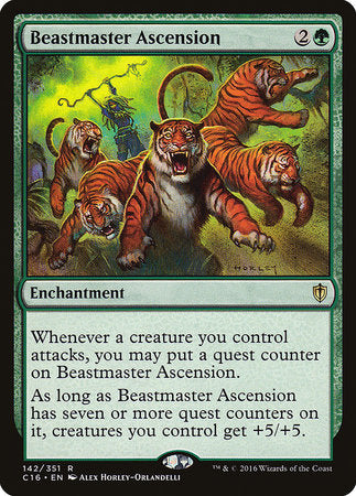 Beastmaster Ascension [Commander 2016] | Magic Magpie