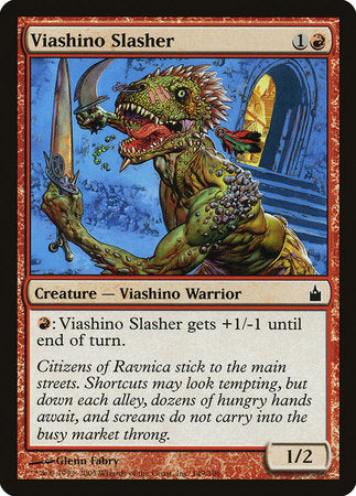 Viashino Slasher [Ravnica: City of Guilds] | Magic Magpie