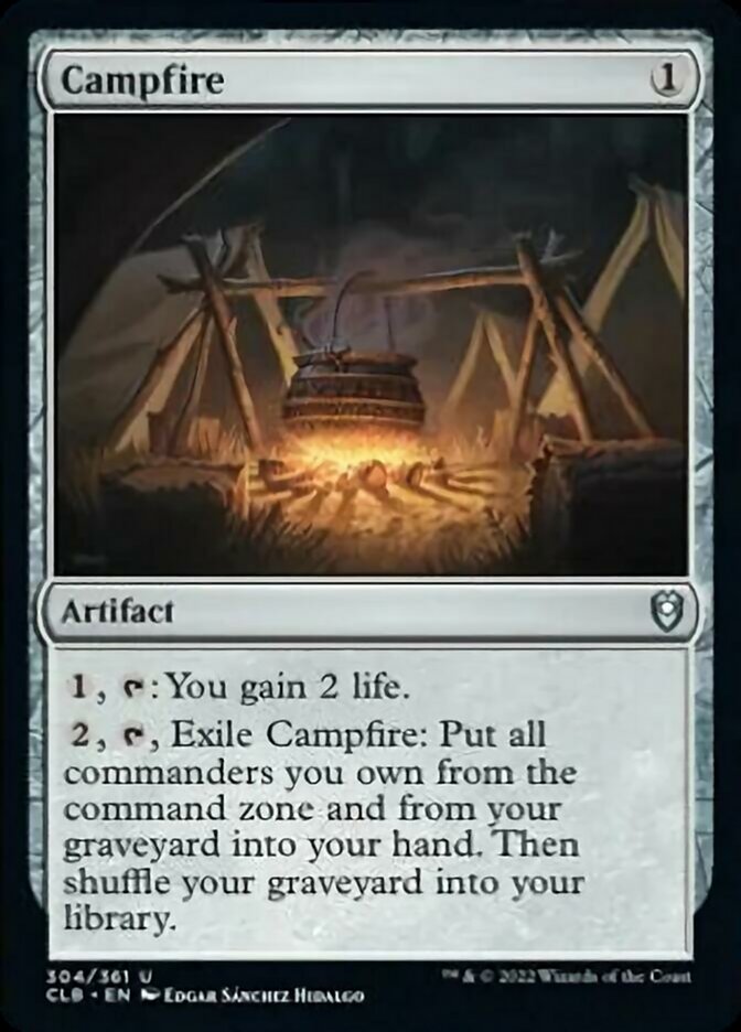 Campfire [Commander Legends: Battle for Baldur's Gate] | Magic Magpie