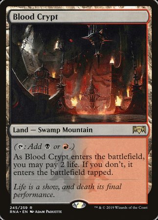 Blood Crypt [Ravnica Allegiance] | Magic Magpie