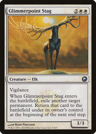 Glimmerpoint Stag [Scars of Mirrodin] | Magic Magpie