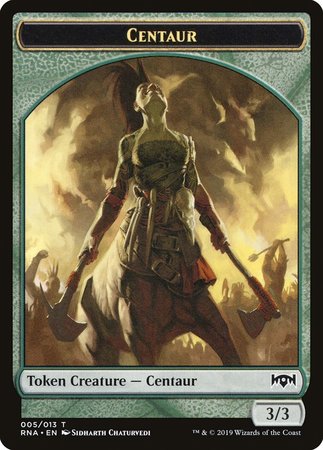 Centaur Token [Ravnica Allegiance Tokens] | Magic Magpie