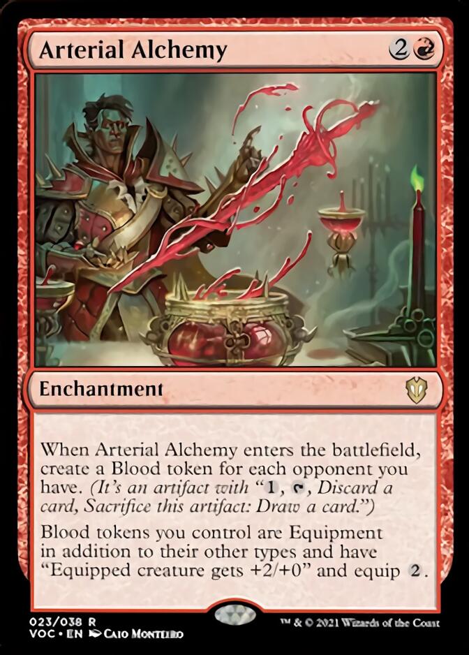 Arterial Alchemy [Innistrad: Crimson Vow Commander] | Magic Magpie