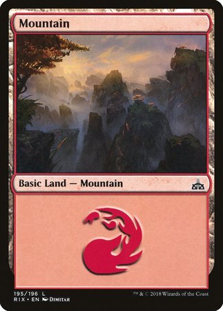 Mountain [Rivals of Ixalan] | Magic Magpie