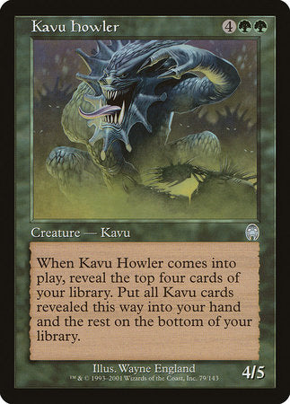 Kavu Howler [Apocalypse] | Magic Magpie