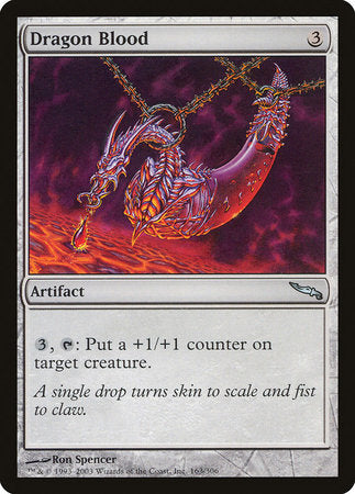 Dragon Blood [Mirrodin] | Magic Magpie