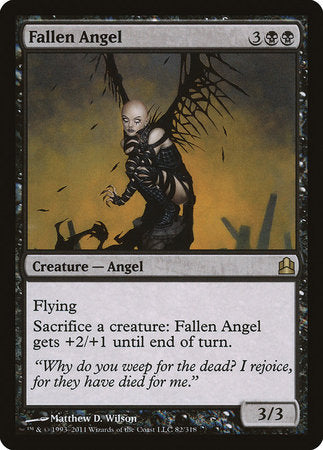 Fallen Angel [Commander 2011] | Magic Magpie