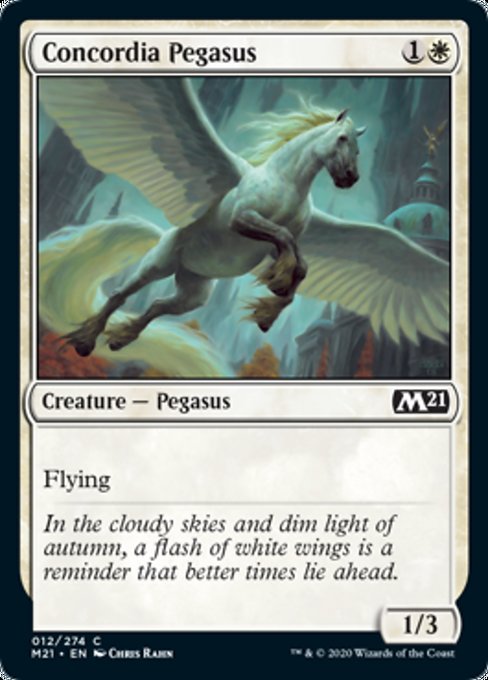 Concordia Pegasus [Core Set 2021] | Magic Magpie