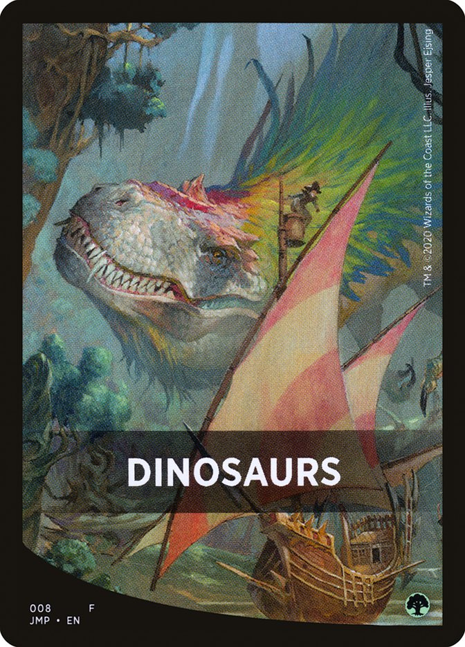 Dinosaurs Theme Card [Jumpstart Front Cards] | Magic Magpie