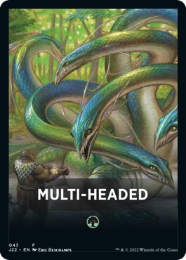 Multi-Headed Theme Card [Jumpstart 2022 Front Cards] | Magic Magpie