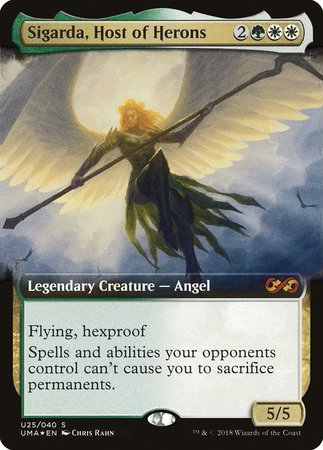 Sigarda, Host of Herons [Ultimate Box Topper] | Magic Magpie