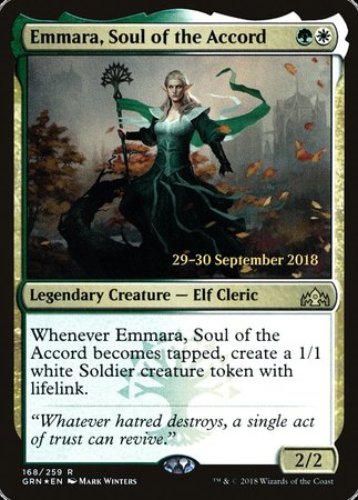 Emmara, Soul of the Accord [Guilds of Ravnica Promos] | Magic Magpie