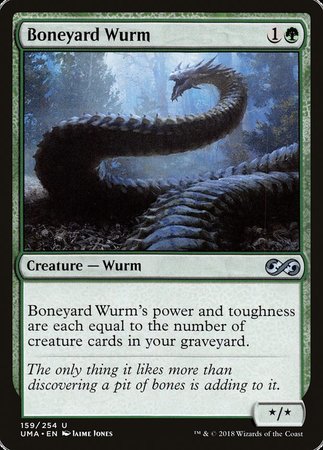 Boneyard Wurm [Ultimate Masters] | Magic Magpie