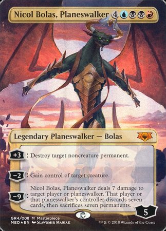 Nicol Bolas, Planeswalker [Mythic Edition] | Magic Magpie