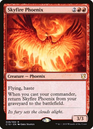 Skyfire Phoenix [Commander 2019] | Magic Magpie