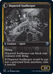 Devoted Grafkeeper // Departed Soulkeeper [Innistrad: Double Feature] | Magic Magpie