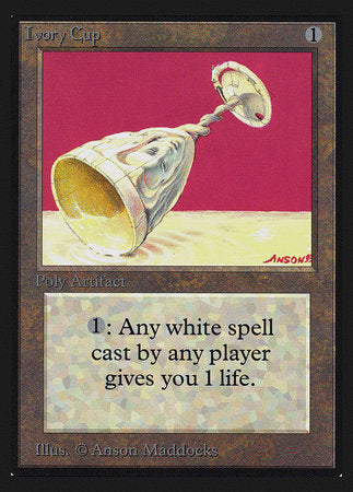 Ivory Cup (IE) [Intl. Collectors’ Edition] | Magic Magpie