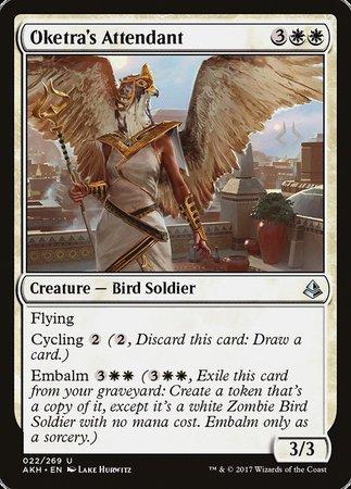 Oketra's Attendant [Amonkhet] | Magic Magpie