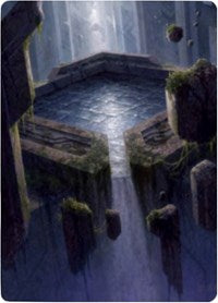 Morphic Pool Art Card [Zendikar Rising Art Series] | Magic Magpie