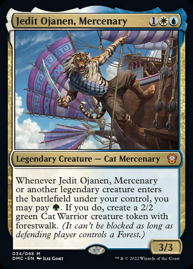 Jedit Ojanen, Mercenary [Dominaria United Commander] | Magic Magpie
