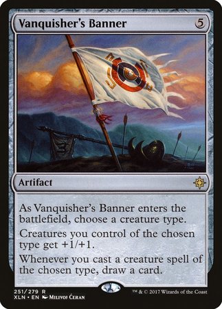 Vanquisher's Banner [Ixalan] | Magic Magpie