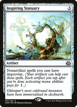 Inspiring Statuary [Aether Revolt Promos] | Magic Magpie